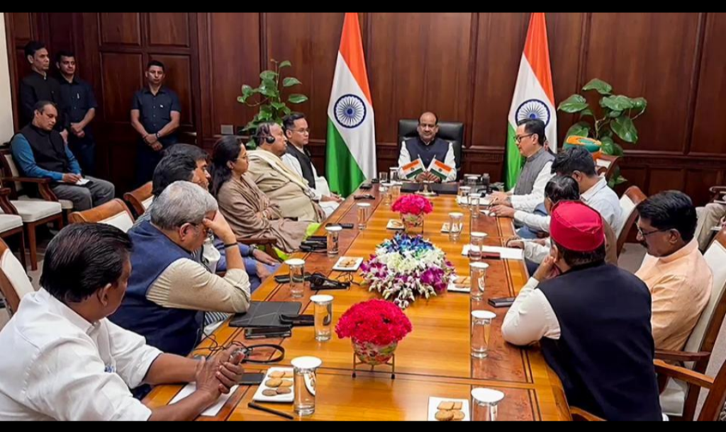 Opposition leaders of the INDIA bloc gathered at Constitution Club of India for strategy meeting on electoral issues